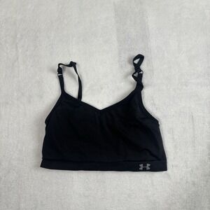 Under Armour Black Sports Bra Activewear Athletic Women's Size XS